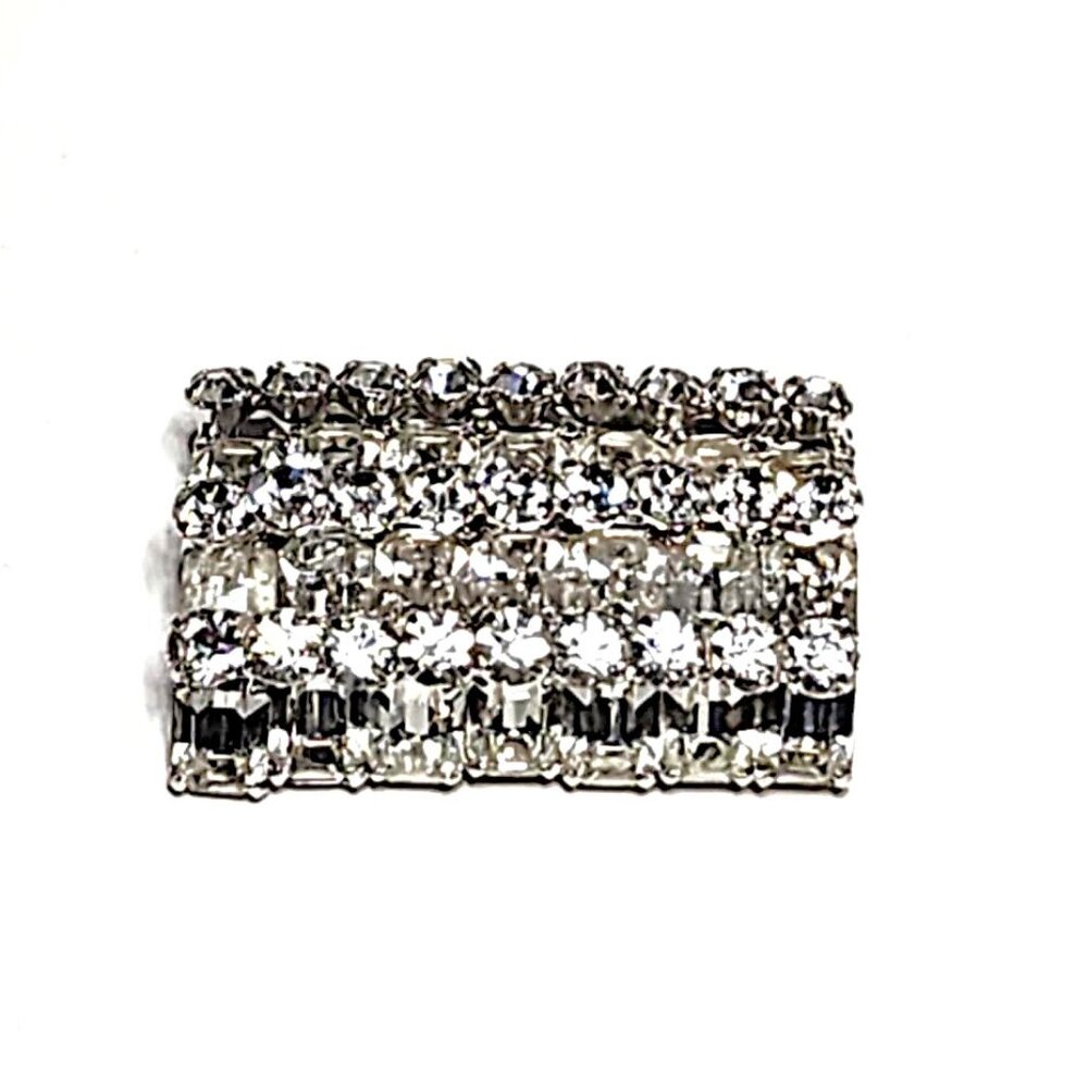 Rhinestone brooch